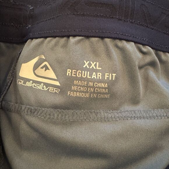 Men’s Quiksilver Active Shorts XXL – Blue – Moisture Wicking, 4-Way Stretch NWT - Picture 11 of 14